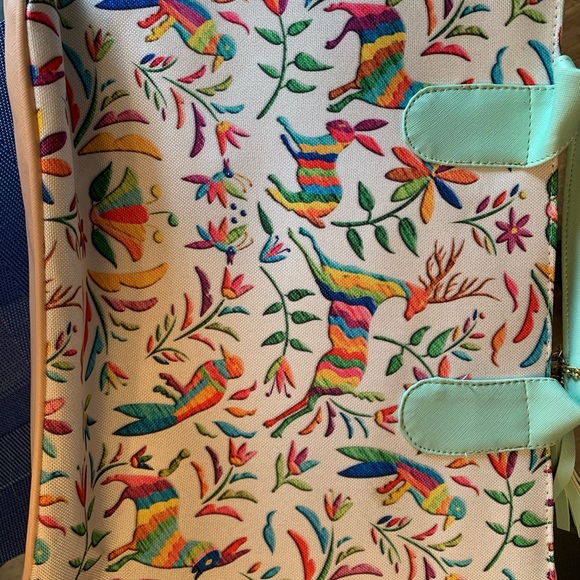 Mexican Purse Made in Mexico Length 16”, Width 5”, D… - Picture 5 of 5